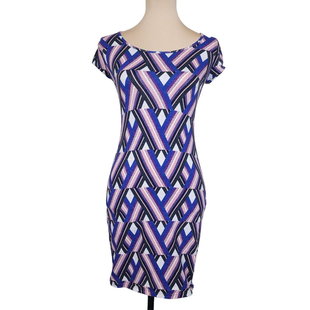 Boho Printed Bodycon Dress